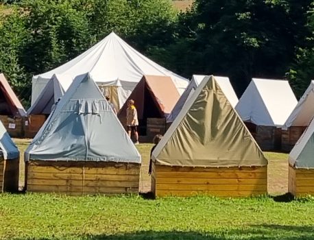 Promítání fotek z tábora – Lukavice 2021